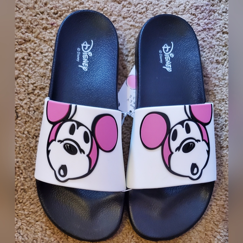 Size 7 Brand New Disney Mickey Mouse Slip On Flip Flops